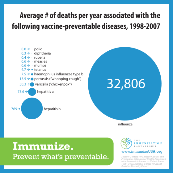 infographics - statistics-flu
